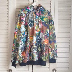 Analog Hooded Full Zip Unlikely Futures Sweatshirt